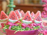 Watermelon Birthday Party Decorations Kara 39 S Party Ideas Watermelon Fruit Summer Girl 1st
