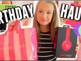 What Should I Get for My 13th Birthday Girl What I Got for My 13th Birthday Haul 2015 Youtube