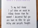 What to Write In A 40th Birthday Card Greeting Card Birthday Humour Best Friend Banter