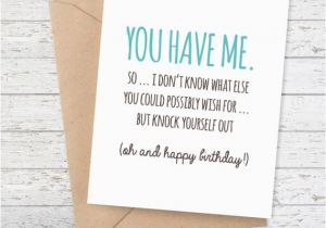 What to Write In A Birthday Card for Girlfriend Funny Birthday Card Funny Boyfriend Card Funny by Flairandpaper