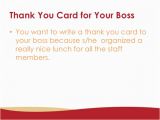 What to Write In A Birthday Card for Your Boss How to Write A formal and Informal Thank You Card