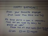 What to Write In A Birthday Card for Your Boss Lesson 75 asking Your Boss for A Payrise Via A Birthday
