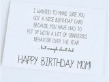 What to Write In Mom S Birthday Card Funny Funny Quotes to Say to Your Mom On Her Birthday Image