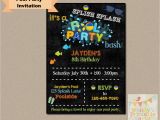 Where to order Birthday Invitations 002 Pool Party Swimming Birthday Invitation Printable