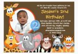 Wild Animal Birthday Party Invitations Zoo Animals Wild Animals Birthday Invitation Zazzle