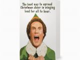 Will Ferrell Birthday Card Funny Christmas Card Elf Movie Will Ferrell by