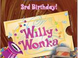 Willy Wonka Birthday Invitations Willy Wonka Birthday Invitation