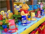 Winnie the Pooh 1st Birthday Decorations Winnie the Pooh Birthday theme First Birthday Party Ideas