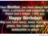 Wishing A Brother Happy Birthday Quotes Happy Birthday Wishes Texts and Quotes for Brothers