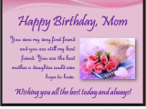 Wishing My Mom A Happy Birthday Quote top Happy Birthday Mom Quotes