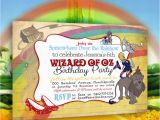 Wizard Of Oz Birthday Party Invitations Wizard Of Oz Invitation