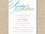 Wording for 40th Birthday Party Invitations 10 Birthday Invite Wording Decision Free Wording