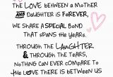 Words for Daughters Birthday Card Mother Daughter Love Inspired Words Greeting Card Blank