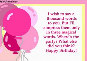 Words to Say In A Birthday Card Happy Birthday Wishes