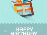 Www.happy Birthday Cards Happy Birthday Card Template Stock Vector Illustration