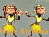 Youtube Funny Birthday Cards Funny Happy Birthday song Monkeys Sing Happy Birthday