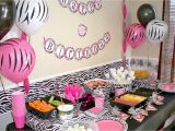 Zebra Print Birthday Decorations Zebra Print Party Supplies Party Favors Ideas