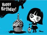 Zombie Birthday Cards Items Similar to Zombie Girl Birthday Card On Etsy